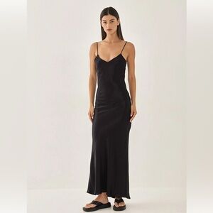 NWT Dé Rococo Satin Slip Dress XS